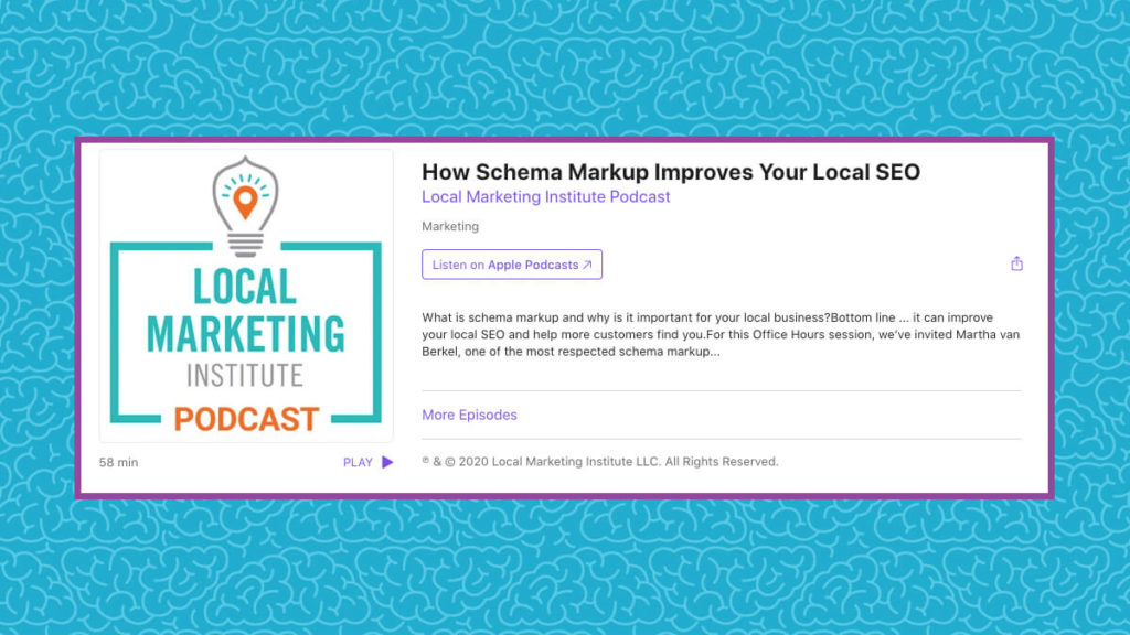 SEO Podcast - Local Marketing Institute with Martha van Berkel