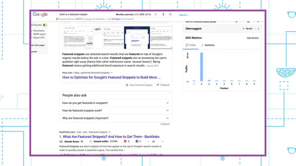 What is a featured snippet