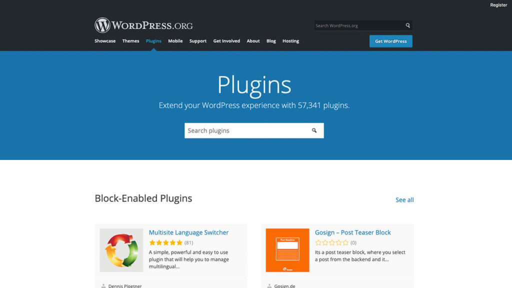 Wordpress.org Plugins
