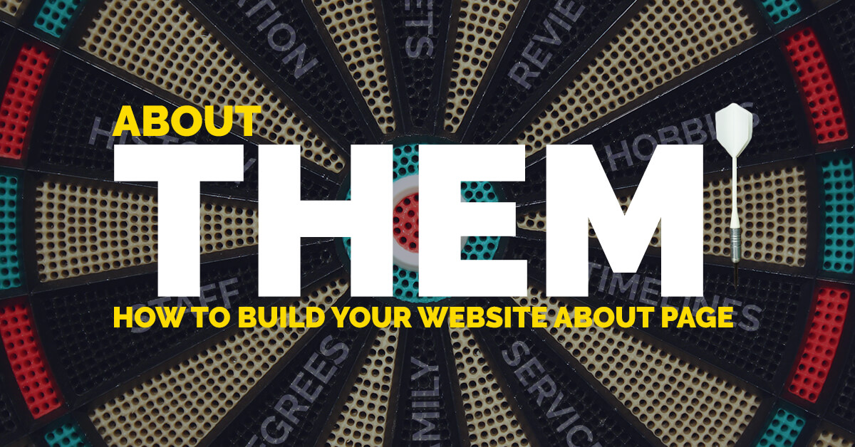 About Them - How to build your website about page